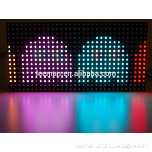 Leeman smd outdoor p10 led display ndoor/outdoor led module/64x32 led display module dot matrix p3